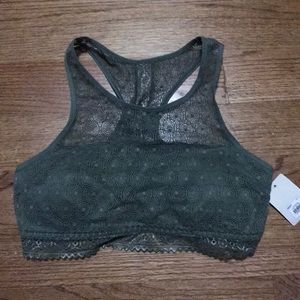 Olive green bralette
